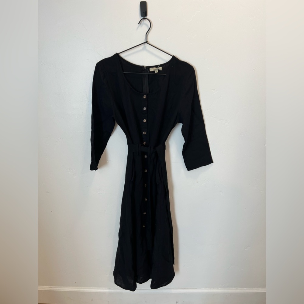 Polagram Black Dress